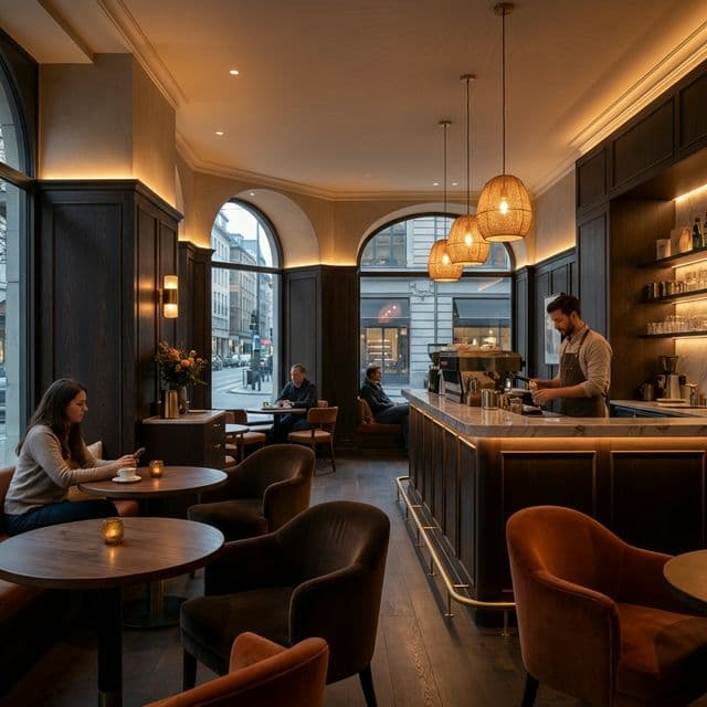 L'Équilibre Café Interior